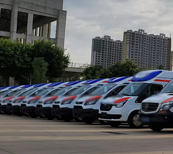 湛江服务车队展示